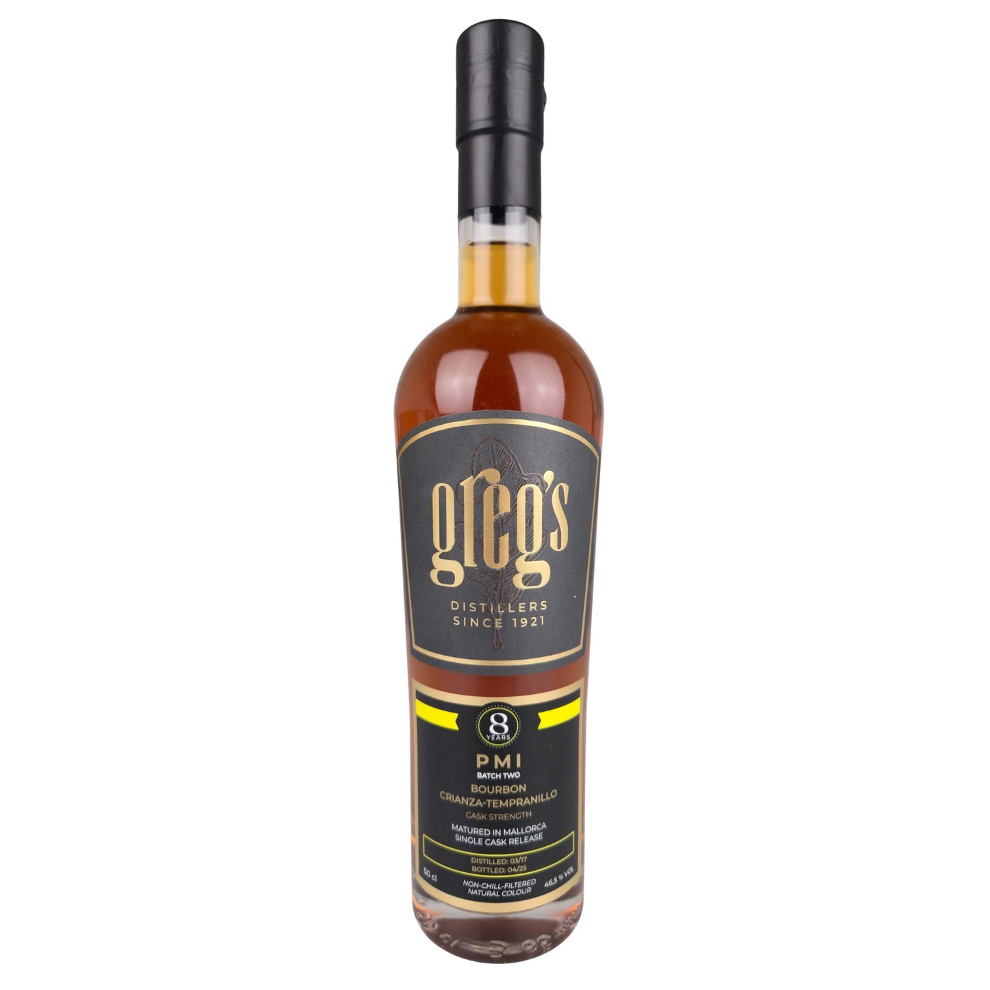 Gregs PMI Bourbon Crianza-Tempranillo 8 Jahre