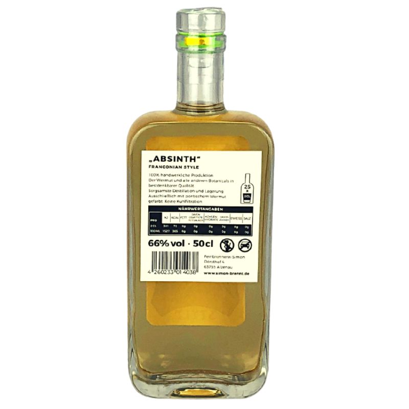 Simons Absinthe – weitere Produktansicht