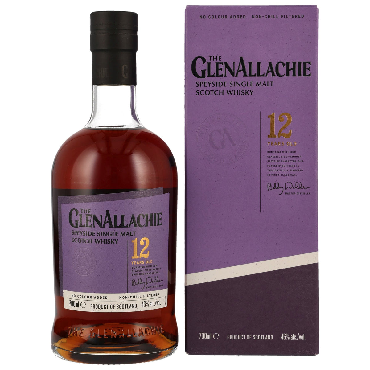 The GlenAllachie 12 Jahre – Vorderansicht