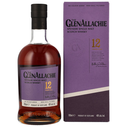 The GlenAllachie 12 Jahre – Vorderansicht
