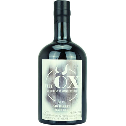 The Ox Distillery Dry Gin Oak Barrel Matured – Produktansicht