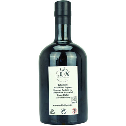 The Ox Distillery Dry Gin Oak Barrel Matured – weitere Produktansicht