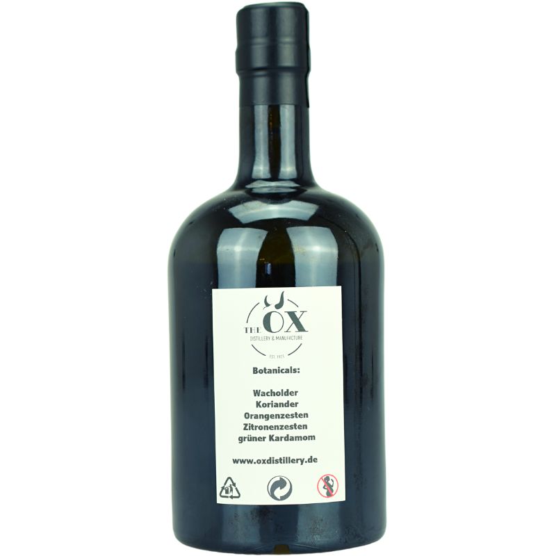 The Ox Distillery Old Tom Gin – weitere Produktansicht