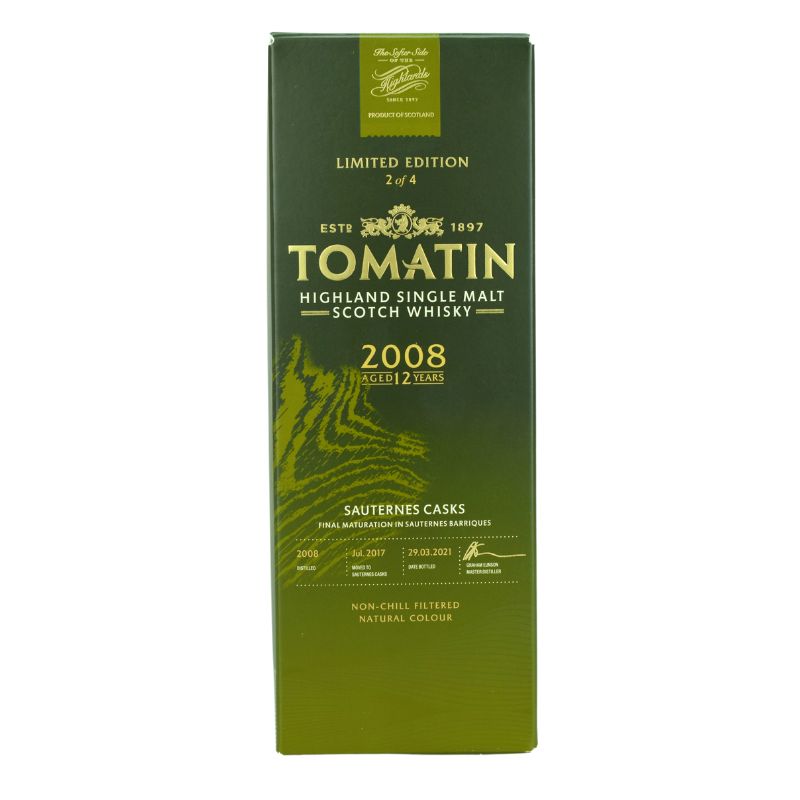Tomatin 2008 12 Jahre Sauternes Cask