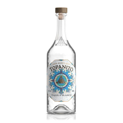 Topanito Blanco Tequila 0,7 l mit 40 % Vol. – Vorderansicht