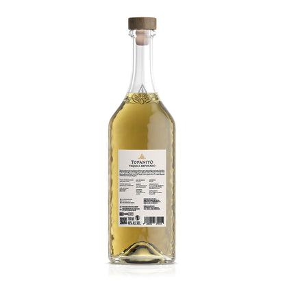 Topanito Reposado Tequila 100% Agave – Rückansicht