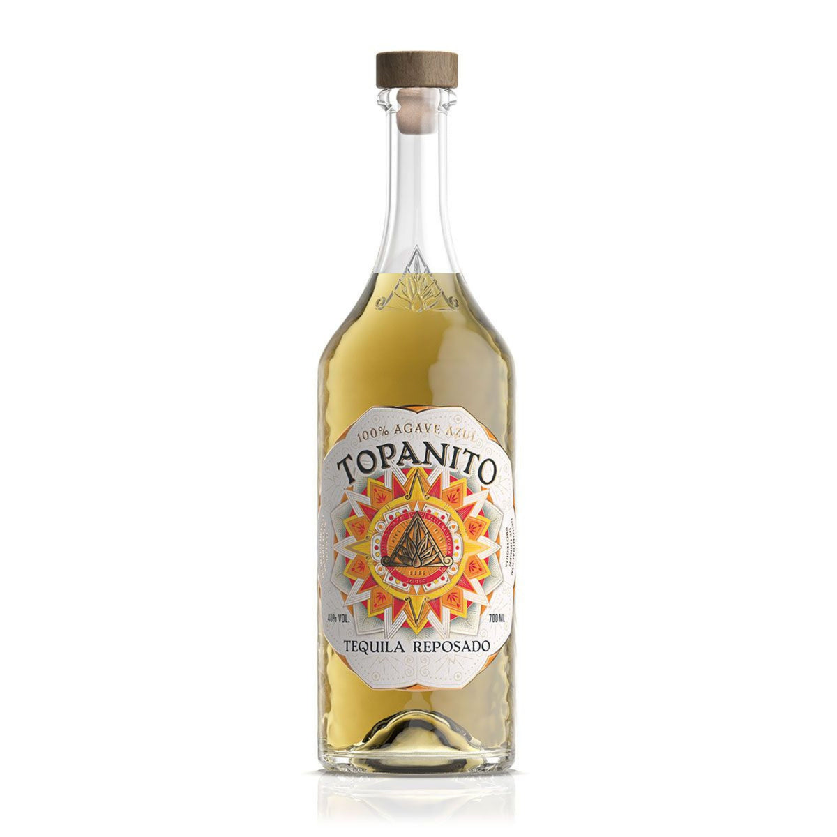 Topanito Reposado Tequila 100% Agave – Vorderansicht