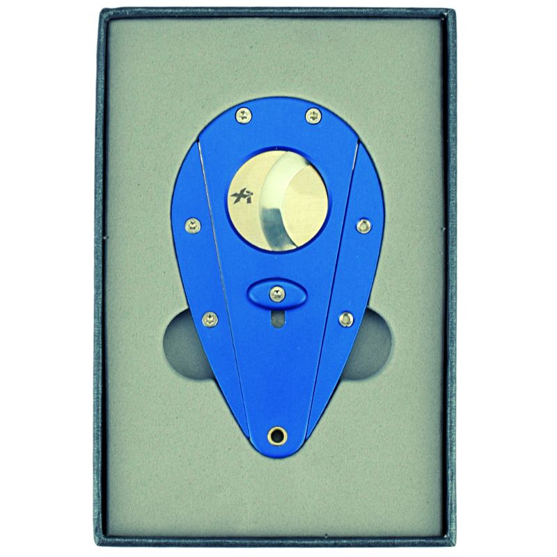 Xikar Zigarrenschneider Aluminium blau