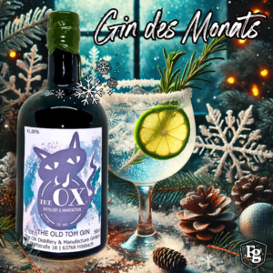 Ox Distillery Old Tom GIn des Monats Feingeist Shop