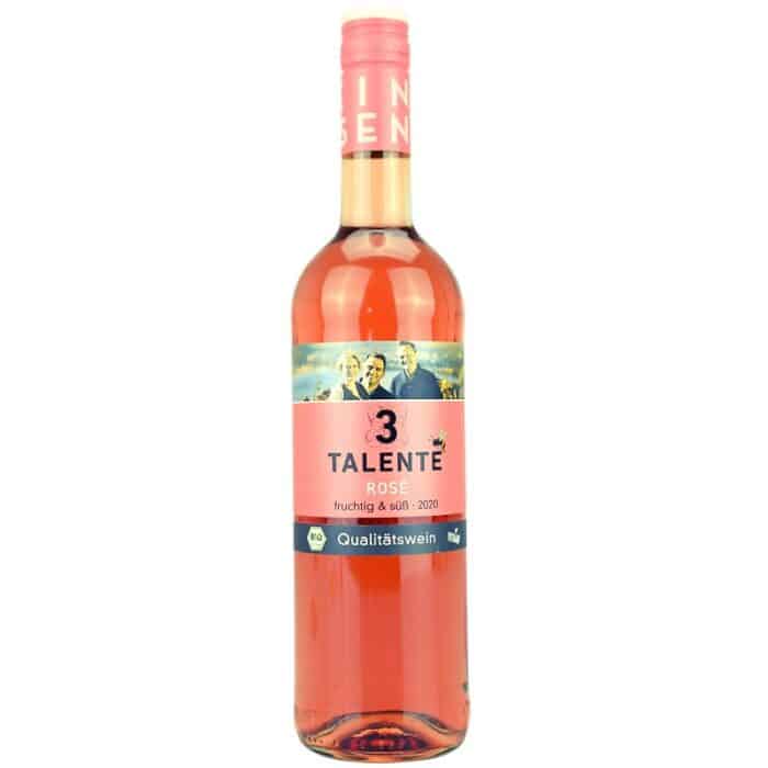 3 Talente Rosé fruchtig & Süß Feingeist Onlineshop 0.75 Liter 1