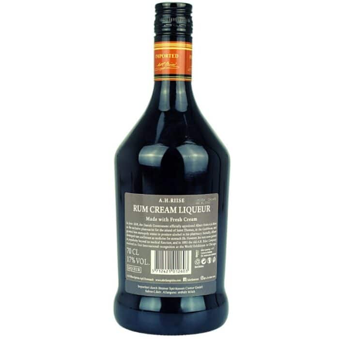 A.H. Riise Rum Cream Feingeist Onlineshop 0.70 Liter 2