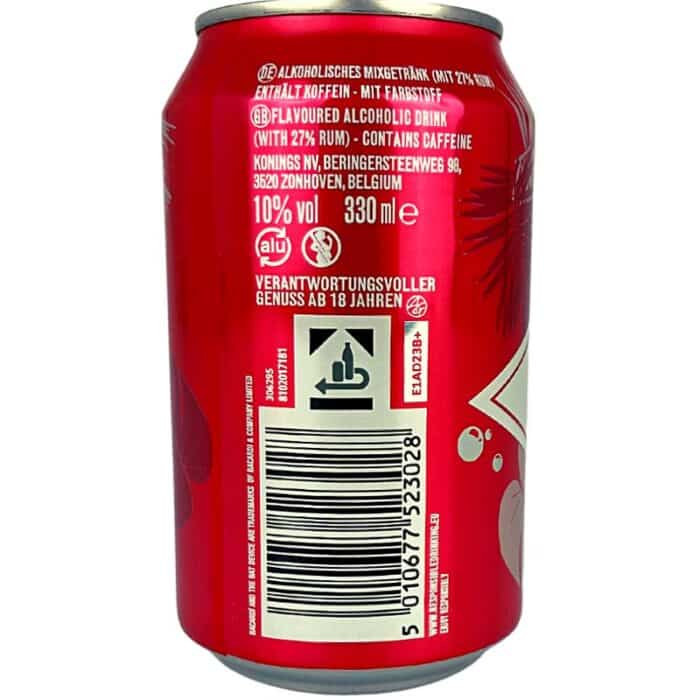 Bacardi & Cola Feingeist Onlineshop 0.33 Liter 2