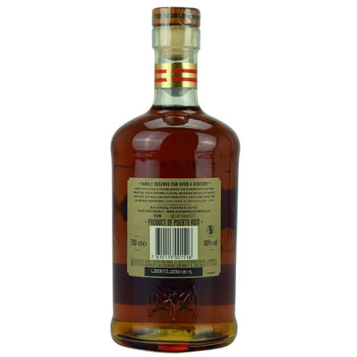 Bacardi Gran Reserva 8 Jahre Feingeist Onlineshop 0.70 Liter 2