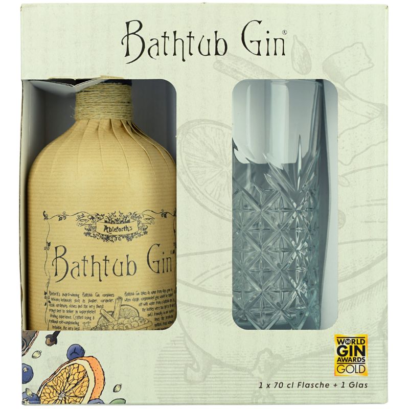 Bathtub Gin Geschenkset Feingeist Onlineshop 0.70 Liter 1