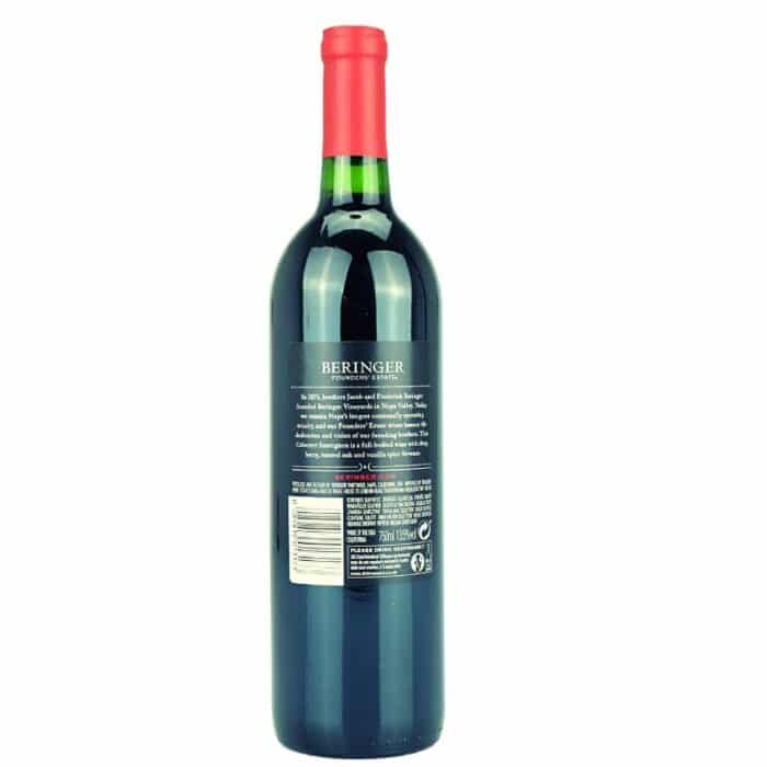 Beringer Cabernet Sauvignon Founders` Estate trocken Feingeist Onlineshop 0.75 Liter 2