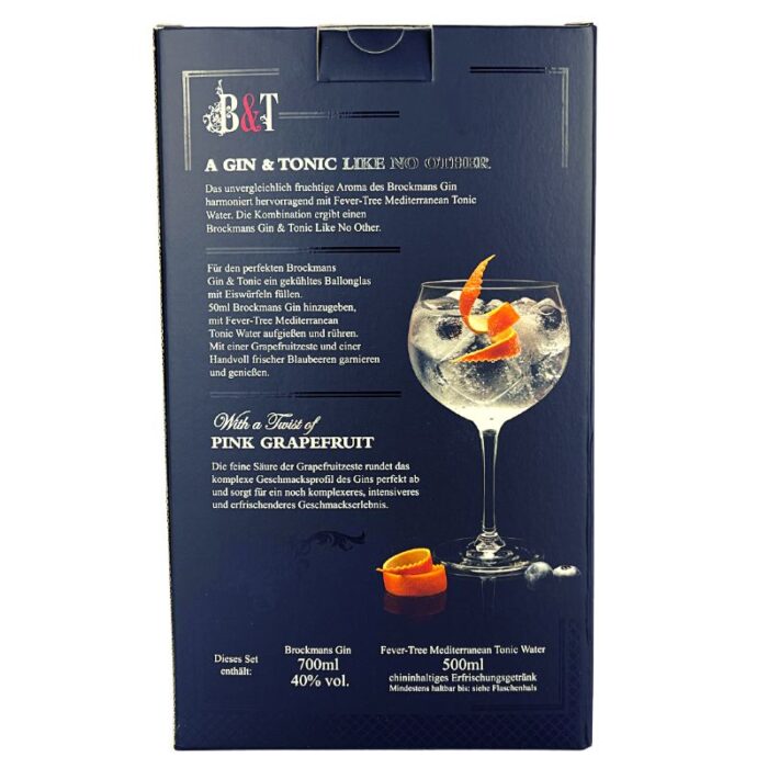 Brockmans Gin Geschenkset Feingeist Onlineshop 0.70 Liter 4