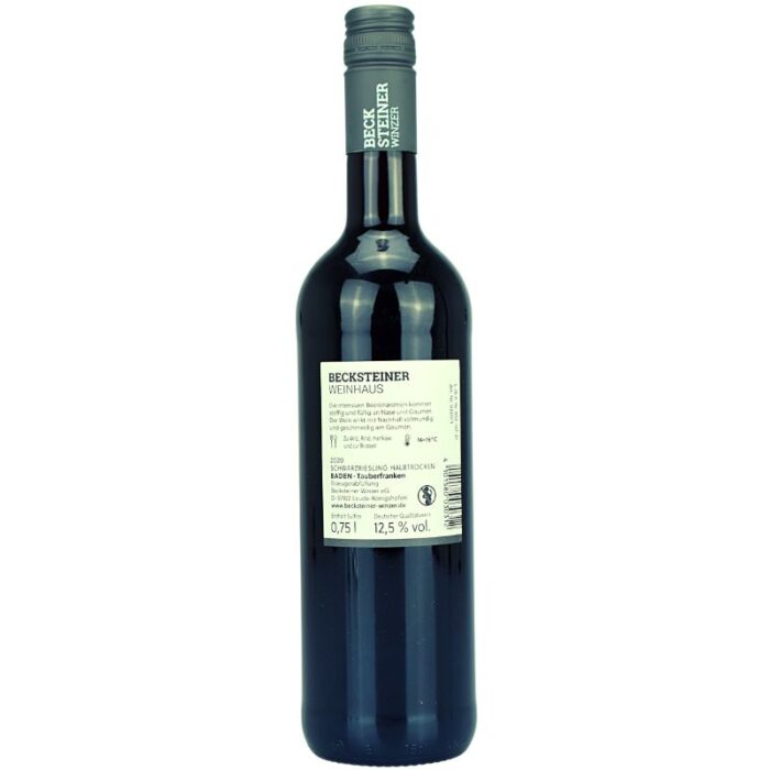 Bw Schwarzriesling halbtrocken Feingeist Onlineshop 0.75 Liter 2