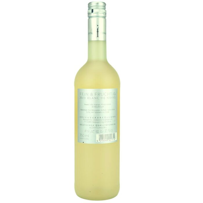 C&G Fein und Fruchtig Blanc de Noir lieblich Feingeist Onlineshop 0.75 Liter 2