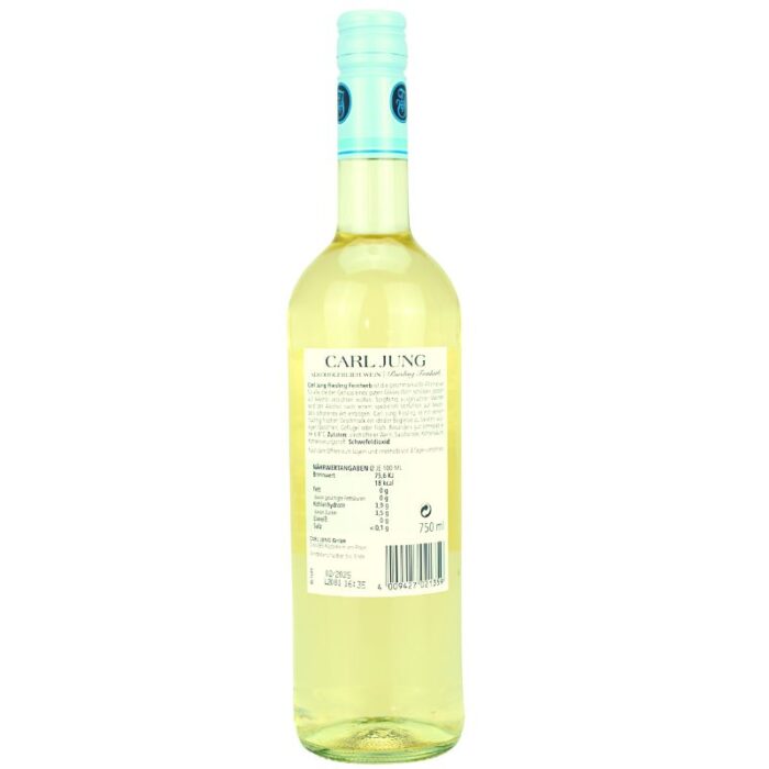 Carl Jung Riesling feinherb Alkoholfrei Feingeist Onlineshop 0.75 Liter 2