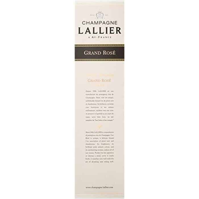 Champagne Lallier Grand Rose Feingeist Onlineshop 0.75 Liter 5