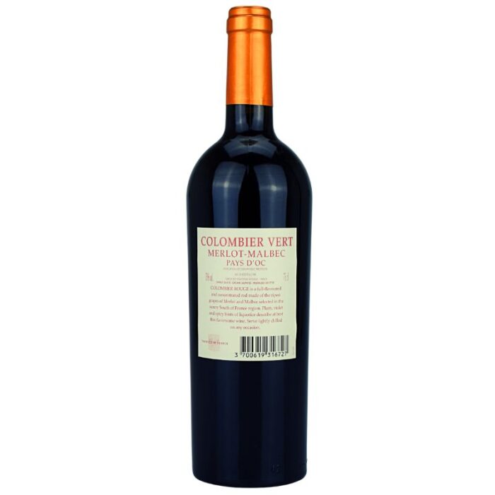 Colombier Rouge Merlot-Malbec trocken Feingeist Onlineshop 0.75 Liter 2