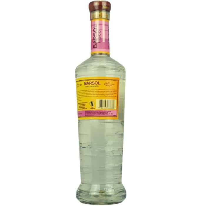 Feingeist Barsol Pisco Moscatel back