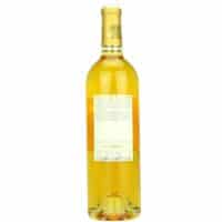 Feingeist Chateau Coutet Barsac blanc Sauternes 2016 back