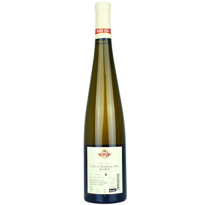 Feingeist Domaine Muré Riesling Côte de Rouffach Alsace 2016 back