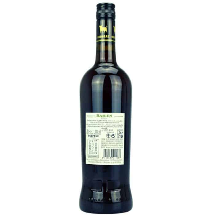 Feingeist Osborne Bailen Oloroso sherry back