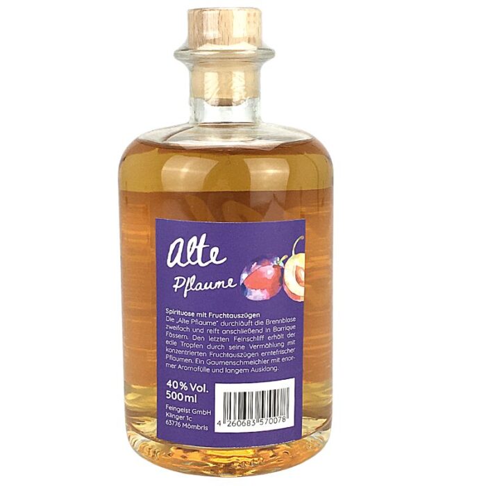 Fg Alte Pflaume Feingeist Onlineshop 0.50 Liter 2