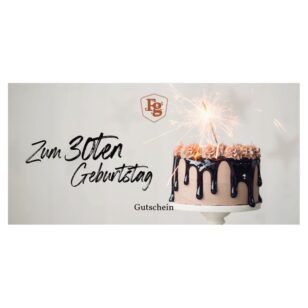 Fg Gutschein 30. Geburtstag Feingeist Onlineshop 1