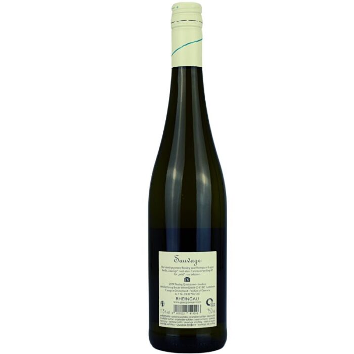 Georg Breuer Sauvage Riesling trocken Feingeist Onlineshop 0.75 Liter 2