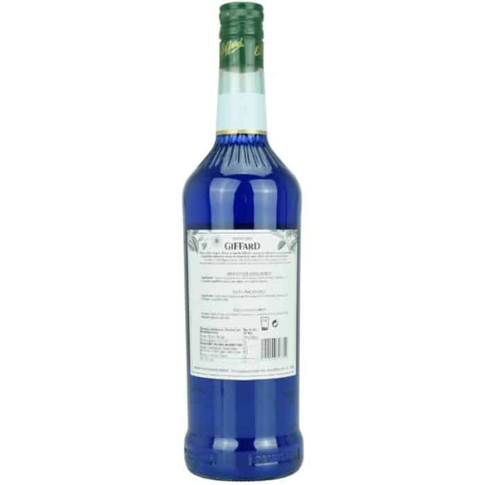 Giffard Blue Curacao Sirup Feingeist Onlineshop 0.70 Liter 2