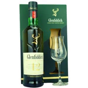 Glenfiddich 12 + Nosingglas Feingeist Onlineshop 0.70 Liter 1