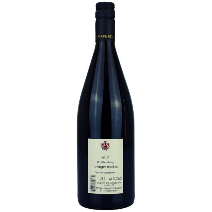 Graf Neipperg Trollinger 1l trocken Feingeist Onlineshop 1.00 Liter 2