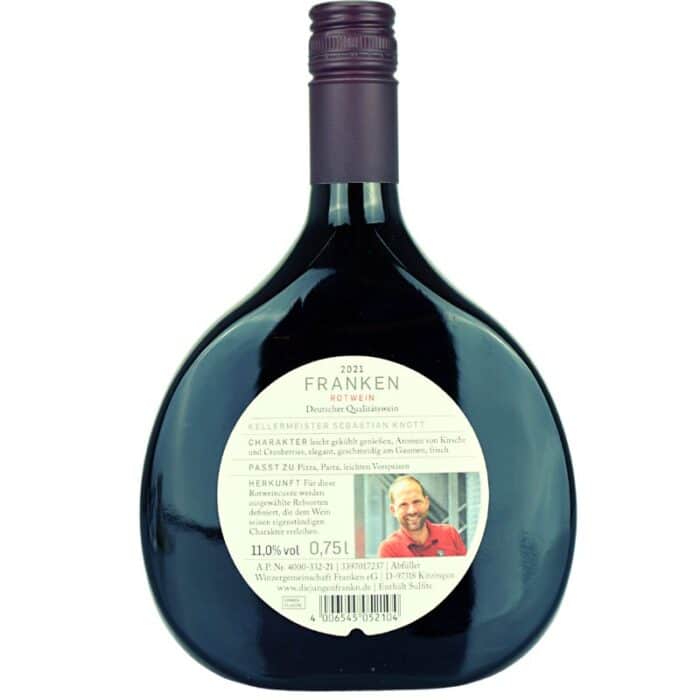 Gwf Die Jungen Frank`n Rotwein halbtrocken Feingeist Onlineshop 0.75 Liter 2