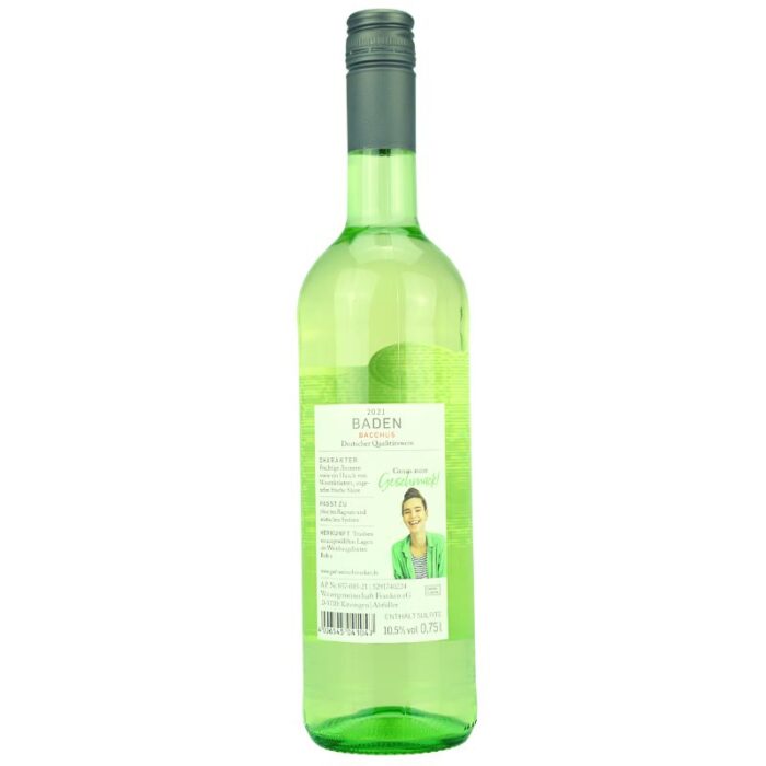 Gwf Weinschmecker  Bacchus halbtrocken Feingeist Onlineshop 0.75 Liter 2