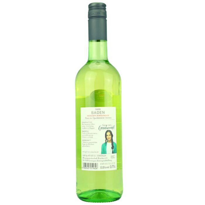 Gwf Weinschmecker Weisser Burgunder trocken Feingeist Onlineshop 0.75 Liter 2