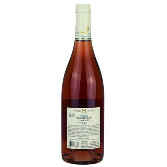 Kreos Negroamaro Rosé trocken Feingeist Onlineshop 0.75 Liter 2