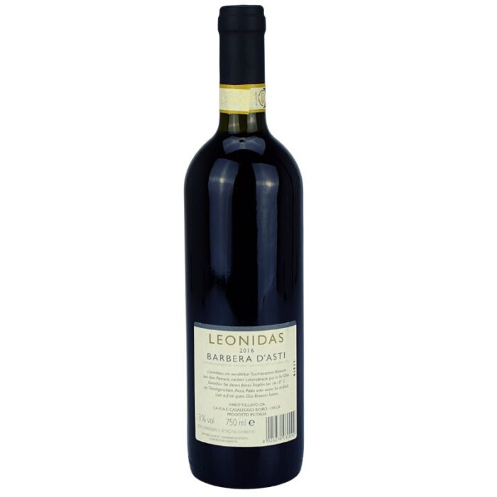 Leonidas Barbera D'Asti Feingeist Onlineshop 0.75 Liter 2