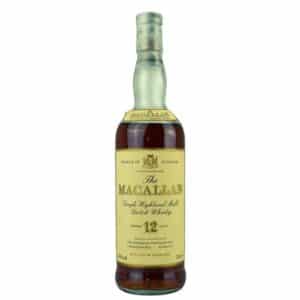 Macallan 12 Sherry Wood ca. 1980 Feingeist Onlineshop 0.75 Liter 1