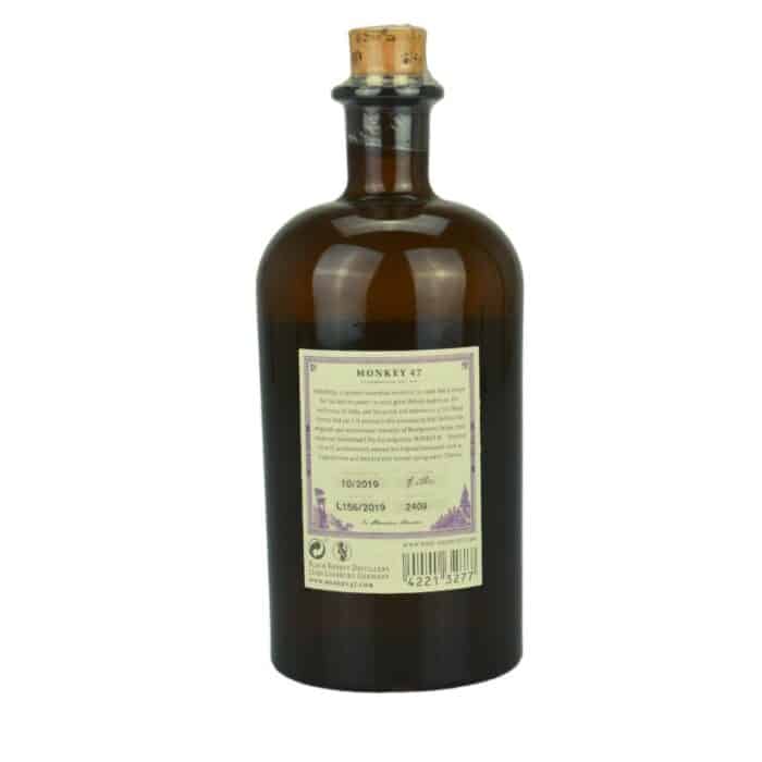 Monkey 47 Schwarzwald Dry Gin Feingeist Onlineshop 0.50 Liter 2