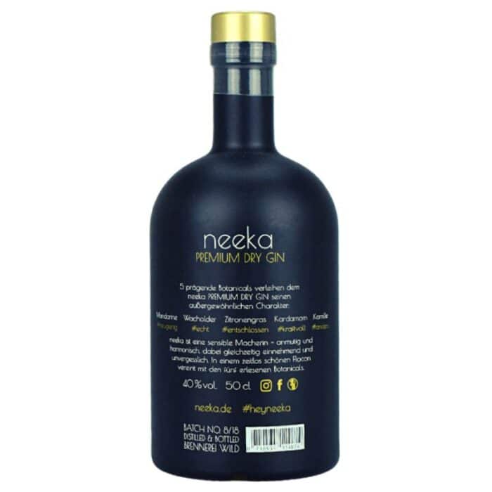 Neeka Dry Gin Feingeist Onlineshop 0.50 Liter 2