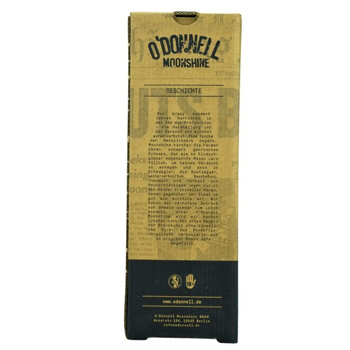 O'Donnell Moonshine Macadamia mit Ausgießer Feingeist Onlineshop 0.70 Liter 2