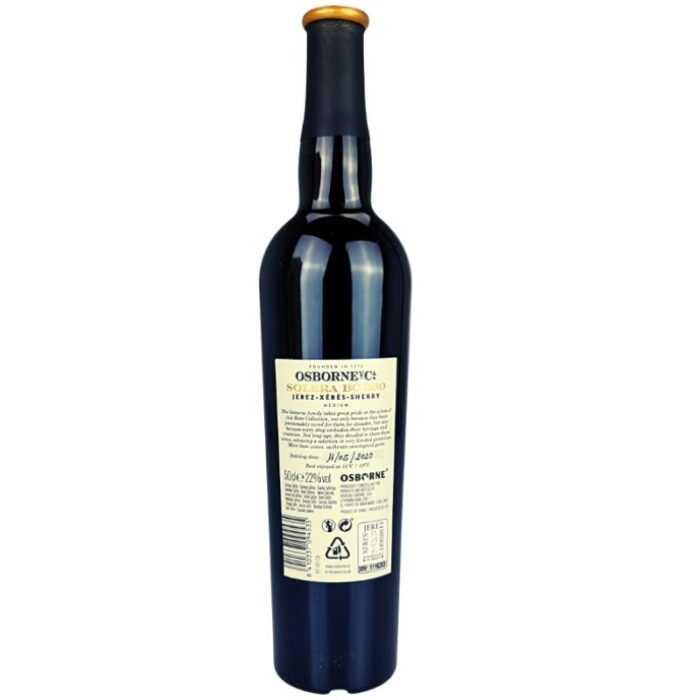 Osborne Rare Sherry Solera Bc 200 Oloroso Feingeist Onlineshop 0.50 Liter 2