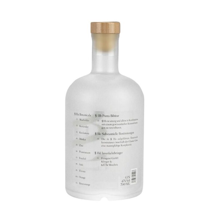 Paragraf 11 Classic Gin Feingeist Onlineshop 0.70 Liter 2