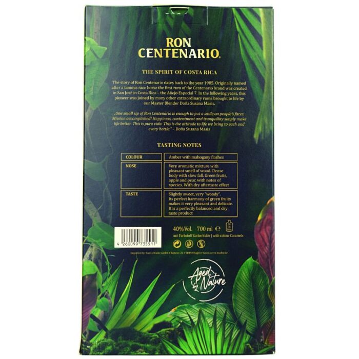 Ron Centenario 25 Jahre Geschenkset Feingeist Onlineshop 0.70 Liter 2