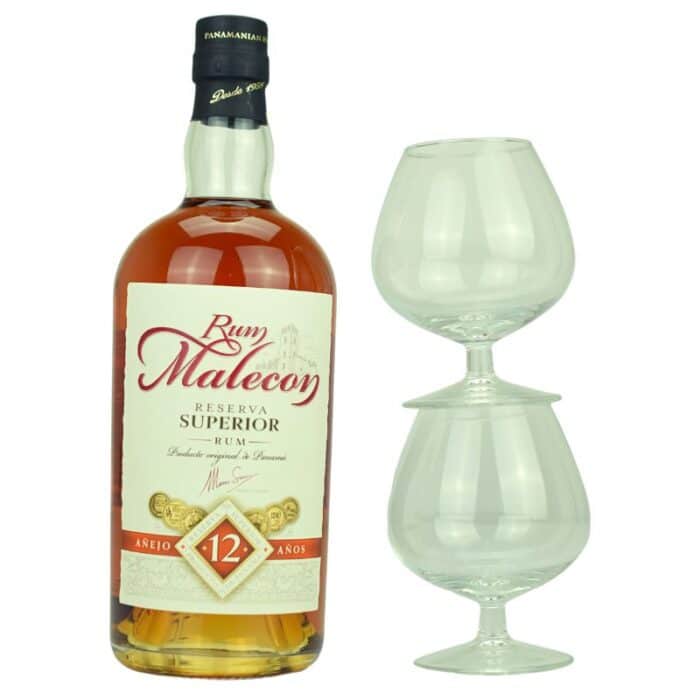 Rum Malecon 12 Jahre Geschenkset Feingeist Onlineshop 0.70 Liter 3