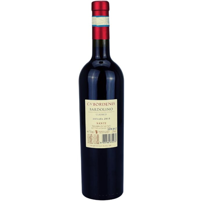 Santi Ca. Bordenis Bardolino Classico Feingeist Onlineshop 0.75 Liter 2