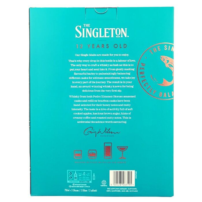 Singleton Luscious Nectar 12 Jahre Geschenkset Feingeist Onlineshop 0.70 Liter 2